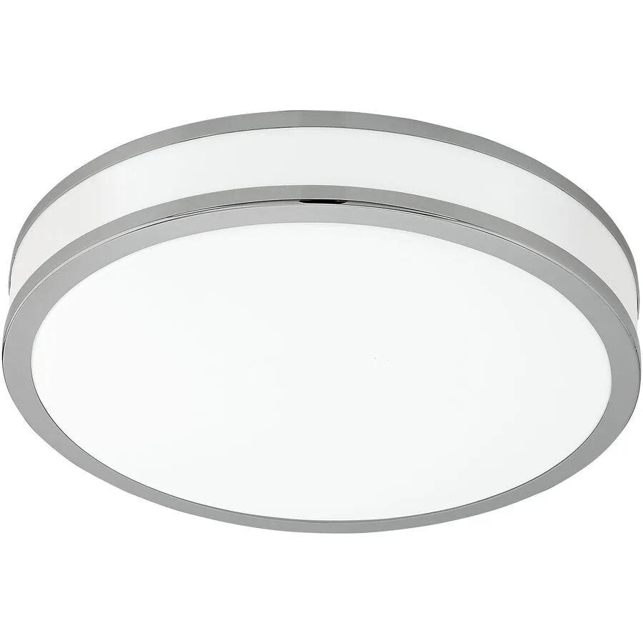 Eglo Deckenlampe Palermo 2 Weiss Stahl 6 cm - LED - Lichtfarbe: Warmweiss - LED Energiesparlampen