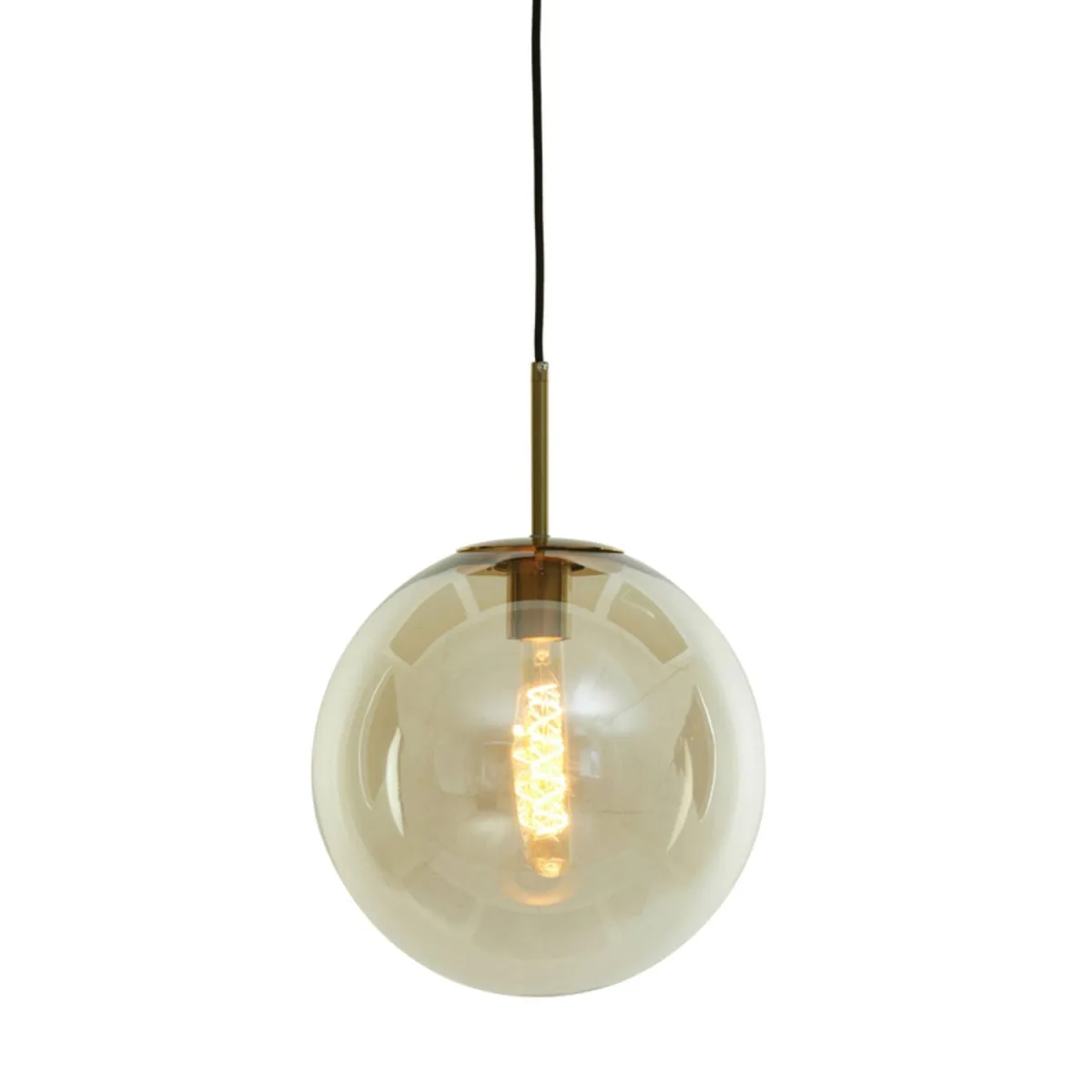 Light & Living - Medina Ø40 - Taklampa - Amber