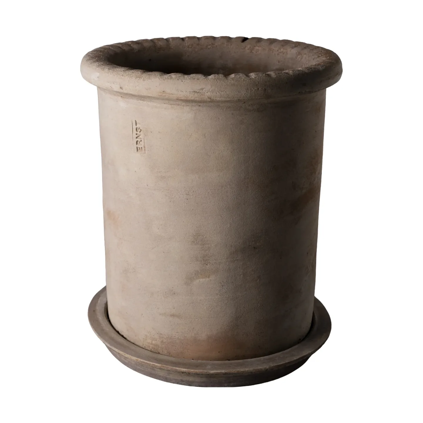 ERNST Ernst Terrakotta-Topf mit Untersetzer Ø25×28 cm