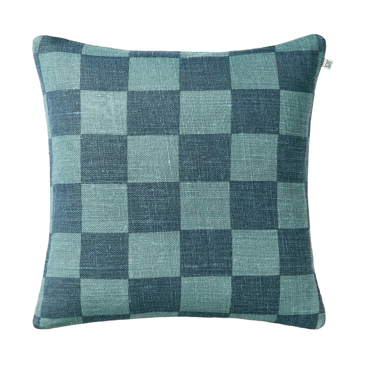 Chhatwal & Jonsson Buffalo Check Heaven blue-palace blue, 50x50 cm