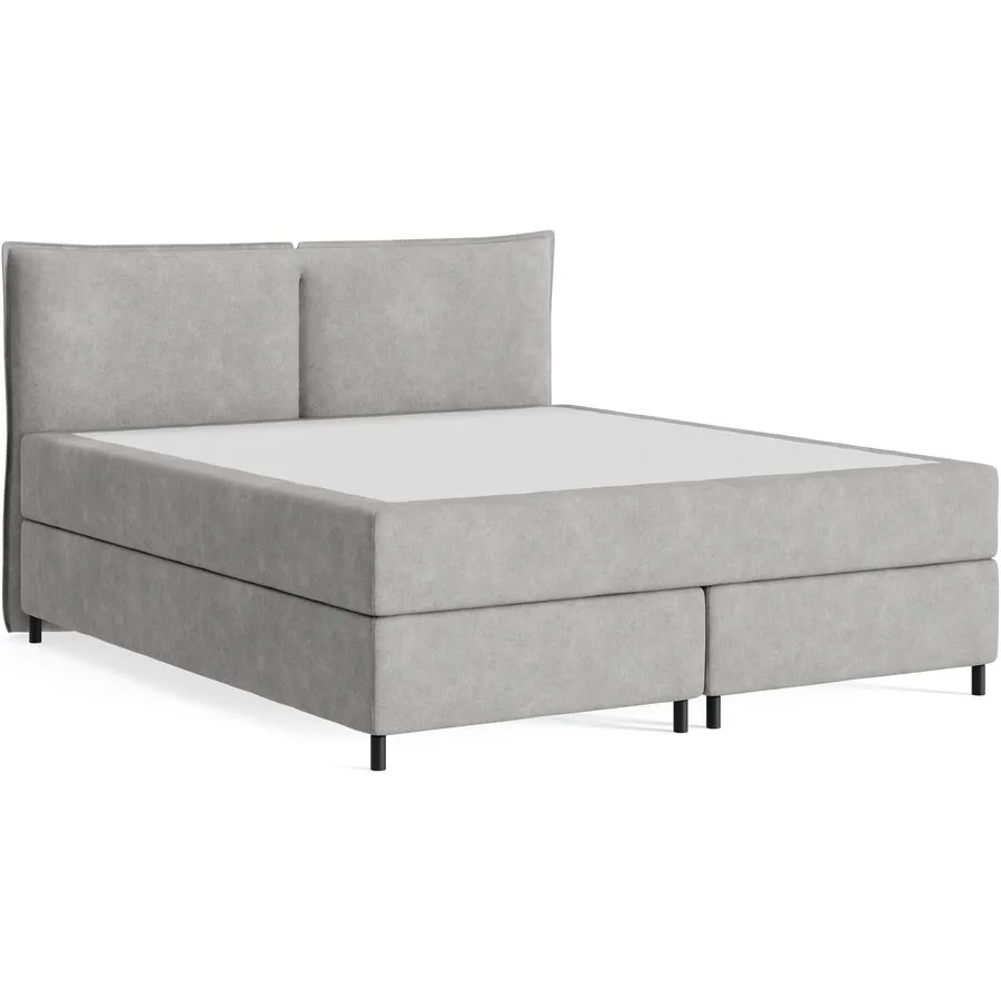 Boxspringbett Sørensen Cyber - 65 Grey 180 x 200 cm - Möbel Konfigurator: Traummöbel individuell zusammenstellen