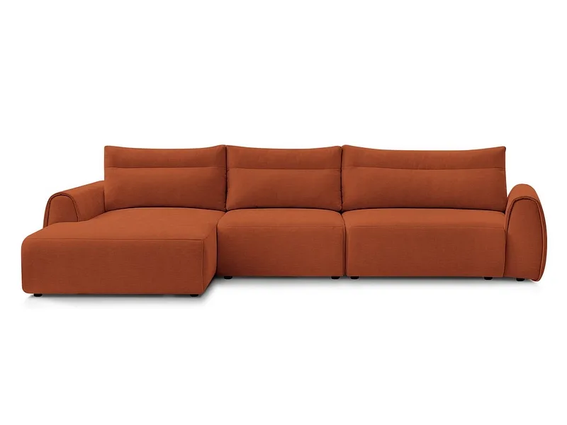 Ecksofa BOBOCHIC ADEN Stoff orange