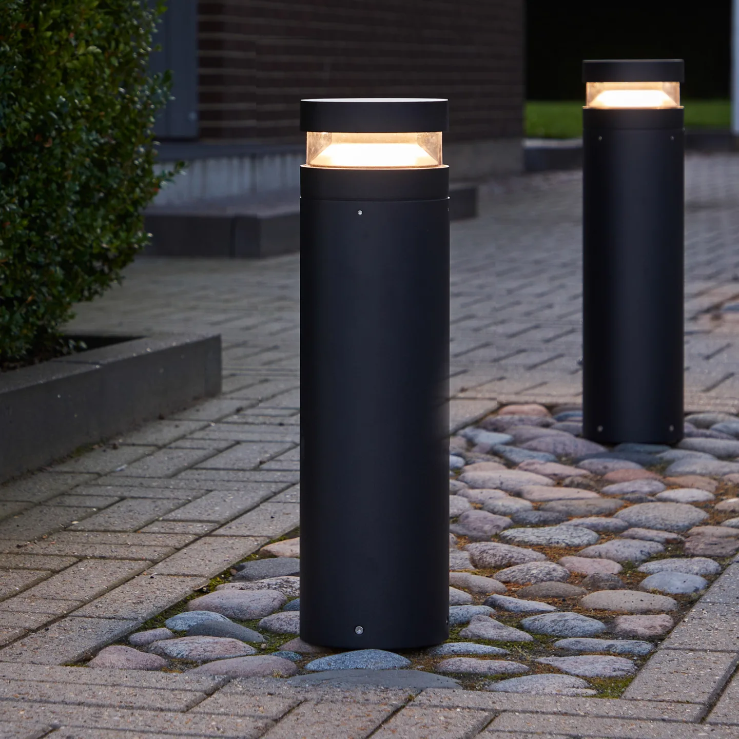 Baldur Außen Pollerleuchte IP65 Black - Loom Design - Modern - Aluminium - Einflammig