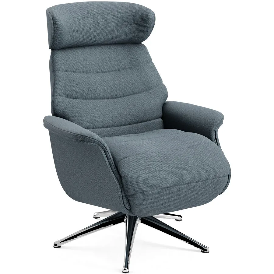 Relaxsessel Cam Denno - 1263 Royal Blue Stoff/Metall T 88 B 83 H 113 cm - Möbel Konfigurator: Traummöbel individuell zusammenstellen