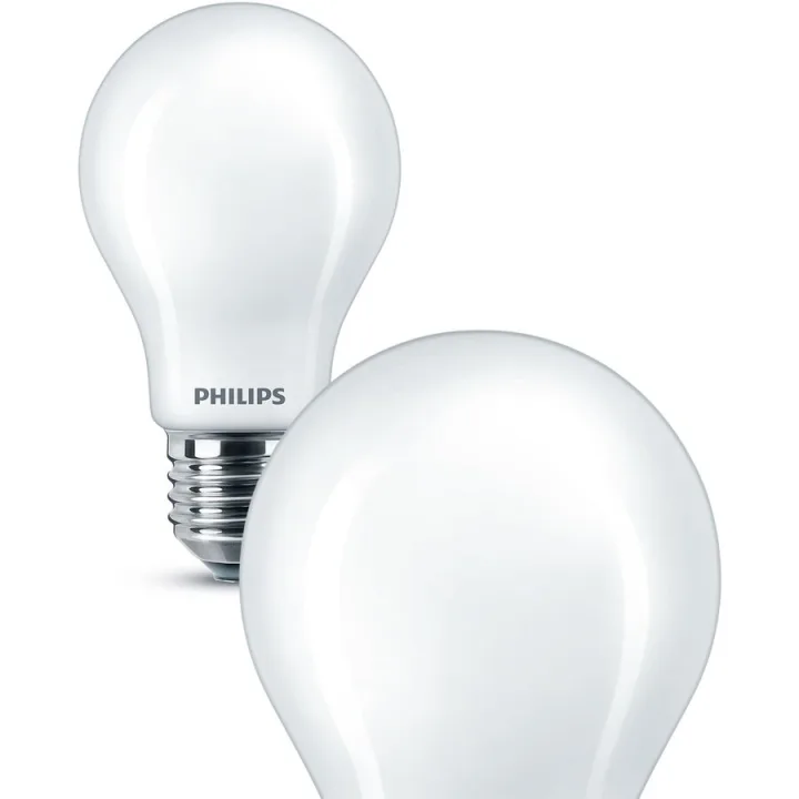 Leuchtmittel Philips Glas E27 10.5 W - Farbe: weiss - LED - Lichtfarbe: Extra warmweiss - LED Leuchtmittel