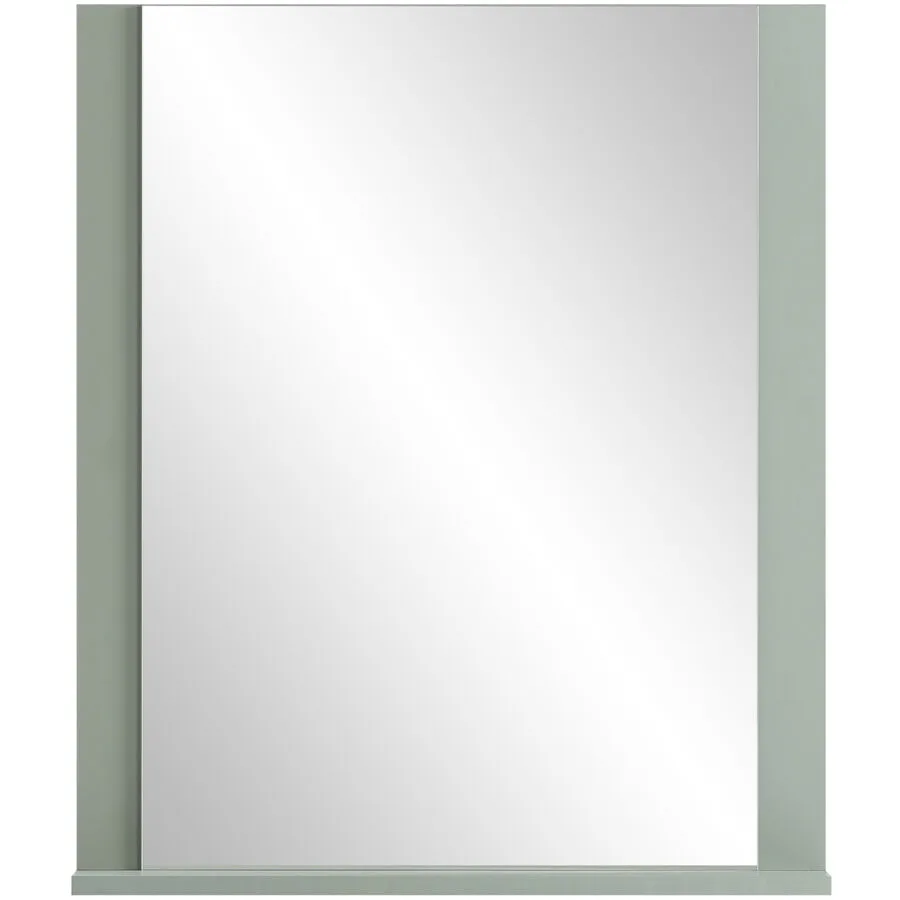 Spiegel Janine Grün Holzwerkstoff 59.6 cm 71.1 cm - Farbe: Pistazie