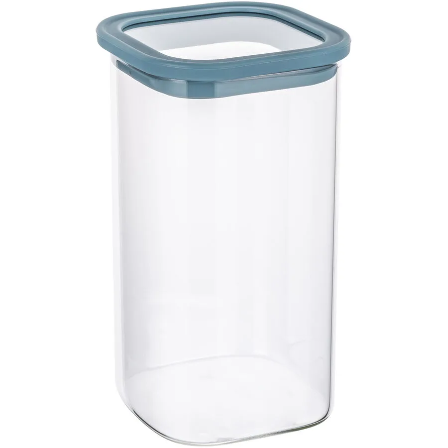 Aufbewahrungsbox Savanna transparent Glas/Silikon Glas/Kunststoff T 10 cm 1.5 l