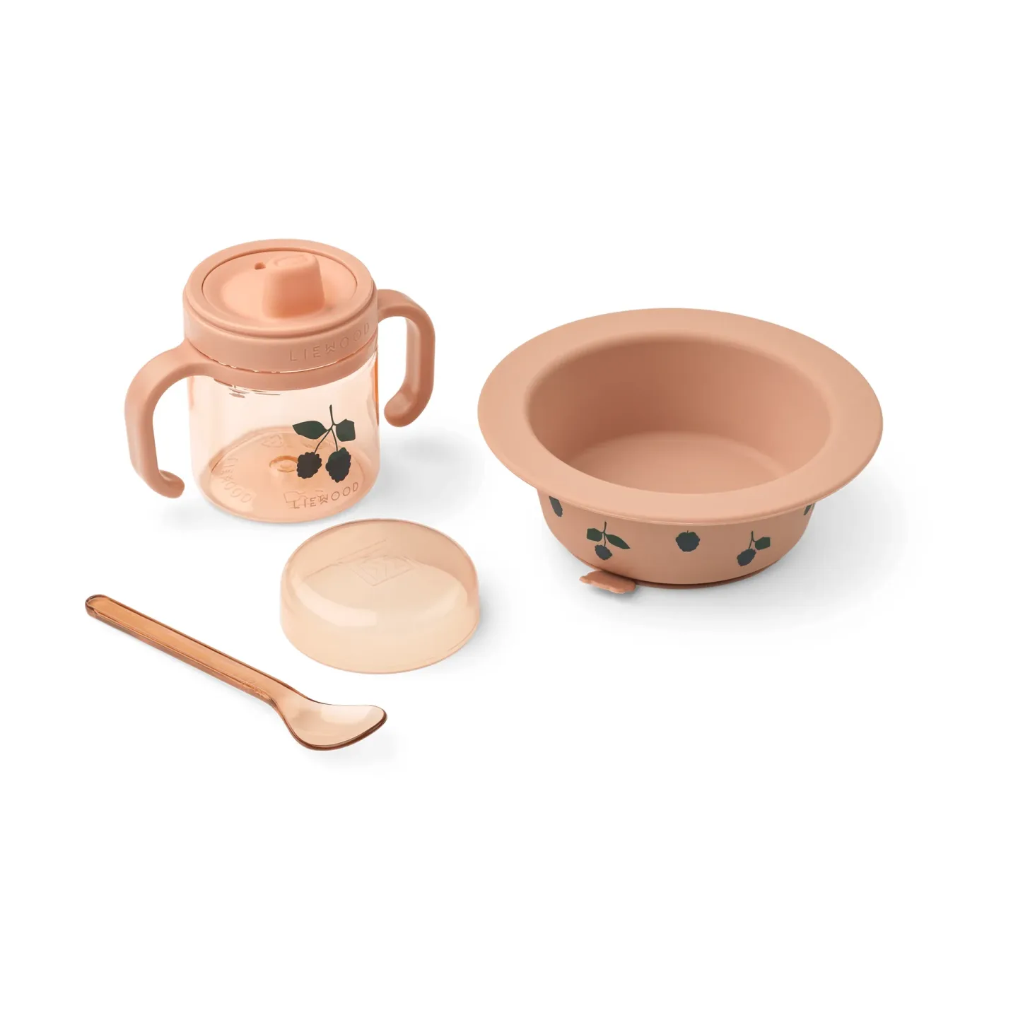 Liewood Becket servisset 4 delar Berry/Pale Tuscany
