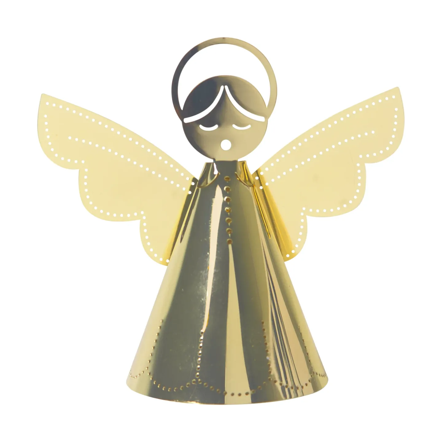Pluto Design Singing angel dekoration guld 9 cm