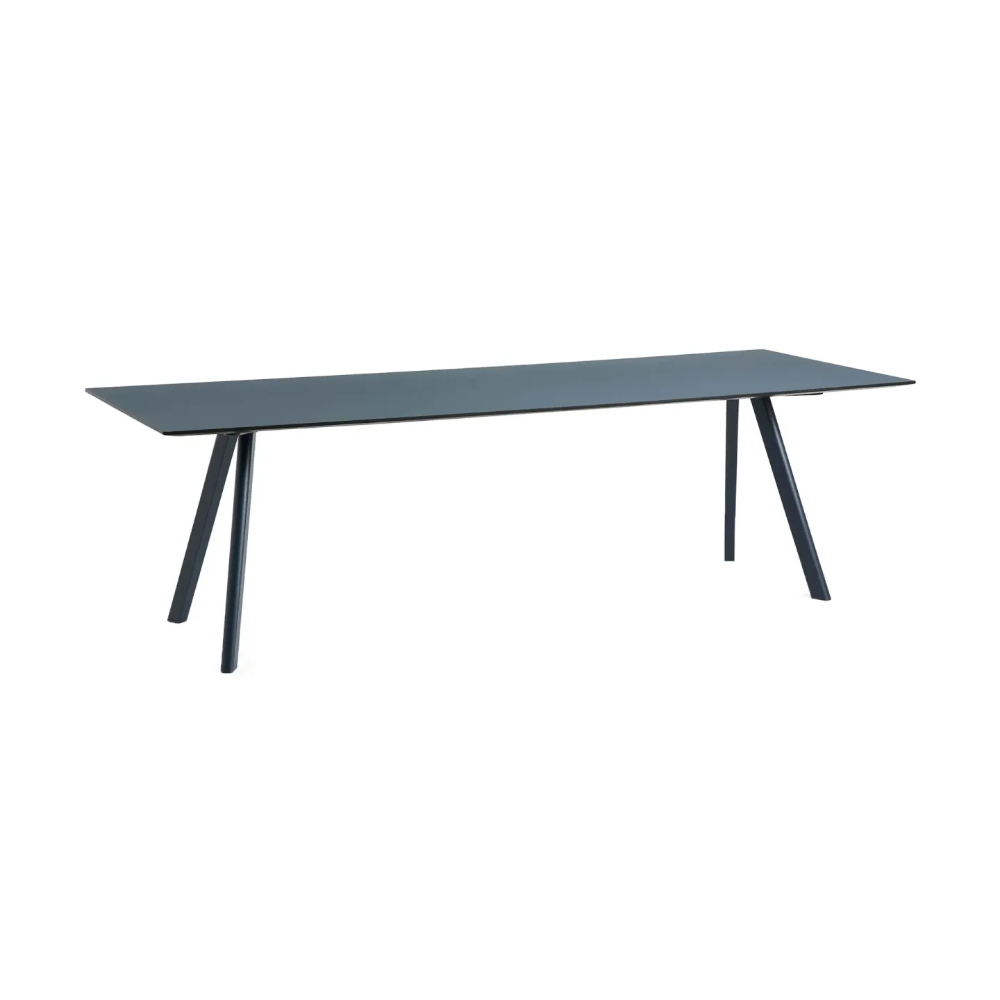 HAY CPH30 2.0 matbord 90x250 cm Smokey blue linoleum-Deep blue
