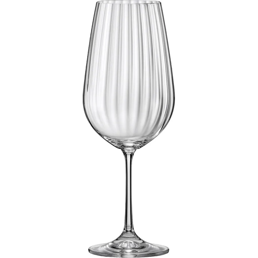 Fine2Dine Weinglas Optic Transparent Glas 24.5 cm 9.2 cm