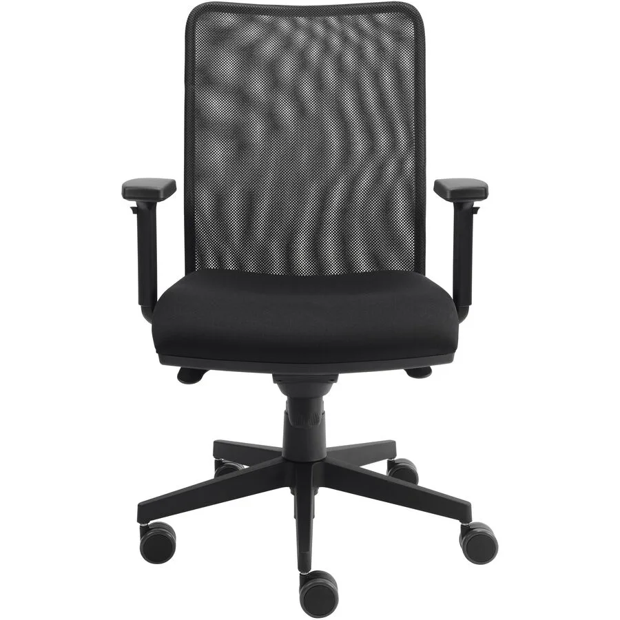 Bürostuhl Office schwarz Metall H 119 cm