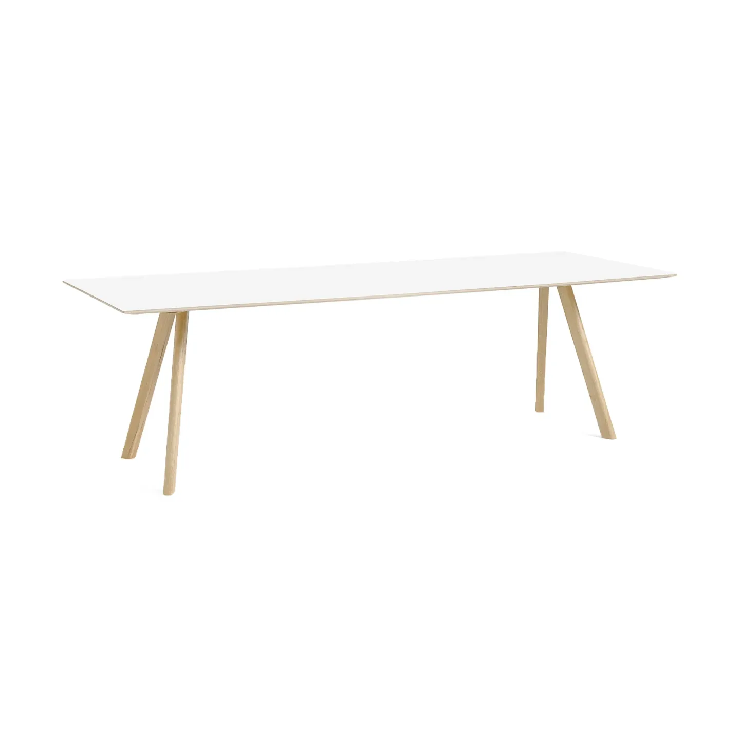 HAY CPH30 2.0 Esstisch 90x250 cm White laminate-lackierte Eiche