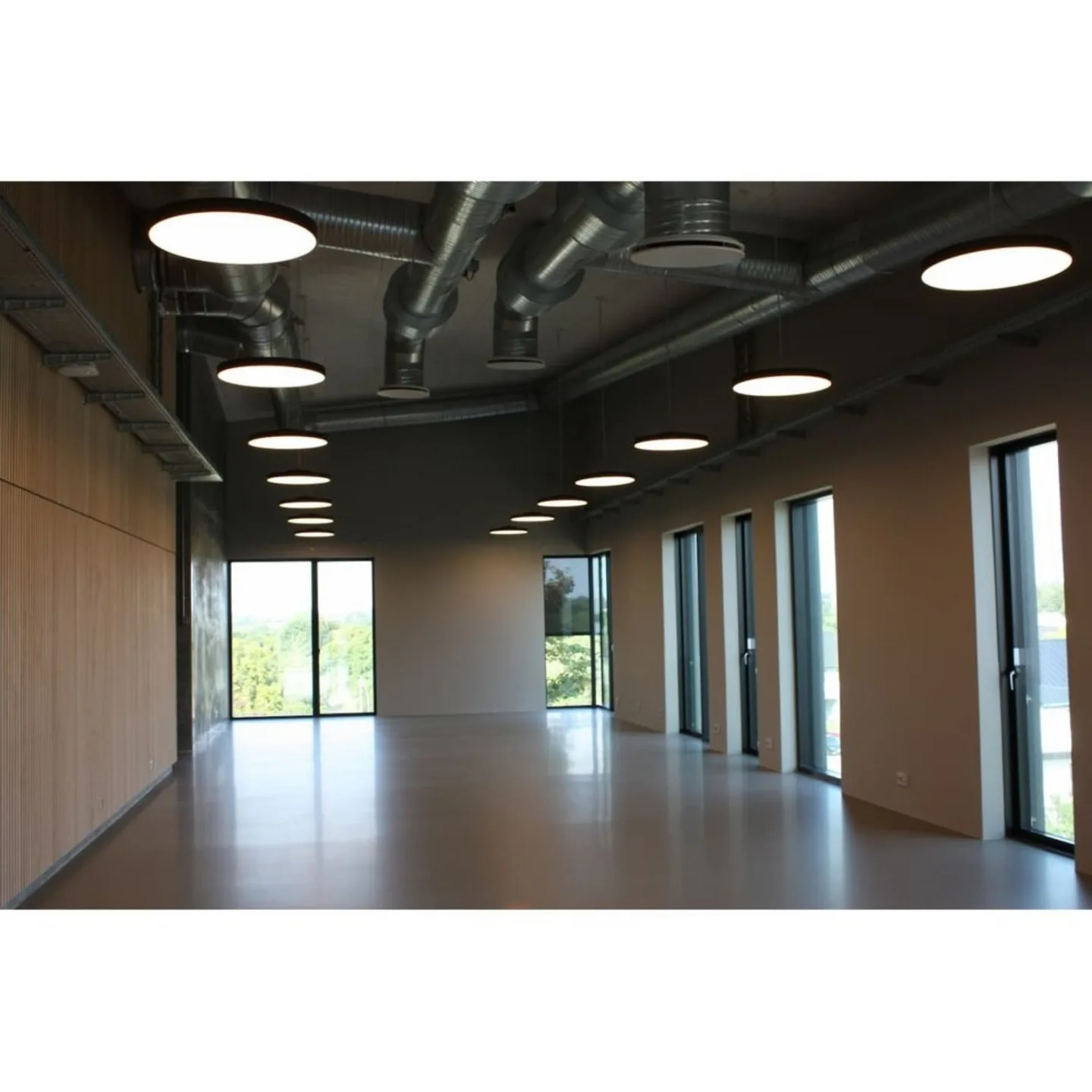 Luna C450 LED Pendelleuchte 2700K Weiß - Antidark - Wohnzimmer - Metall