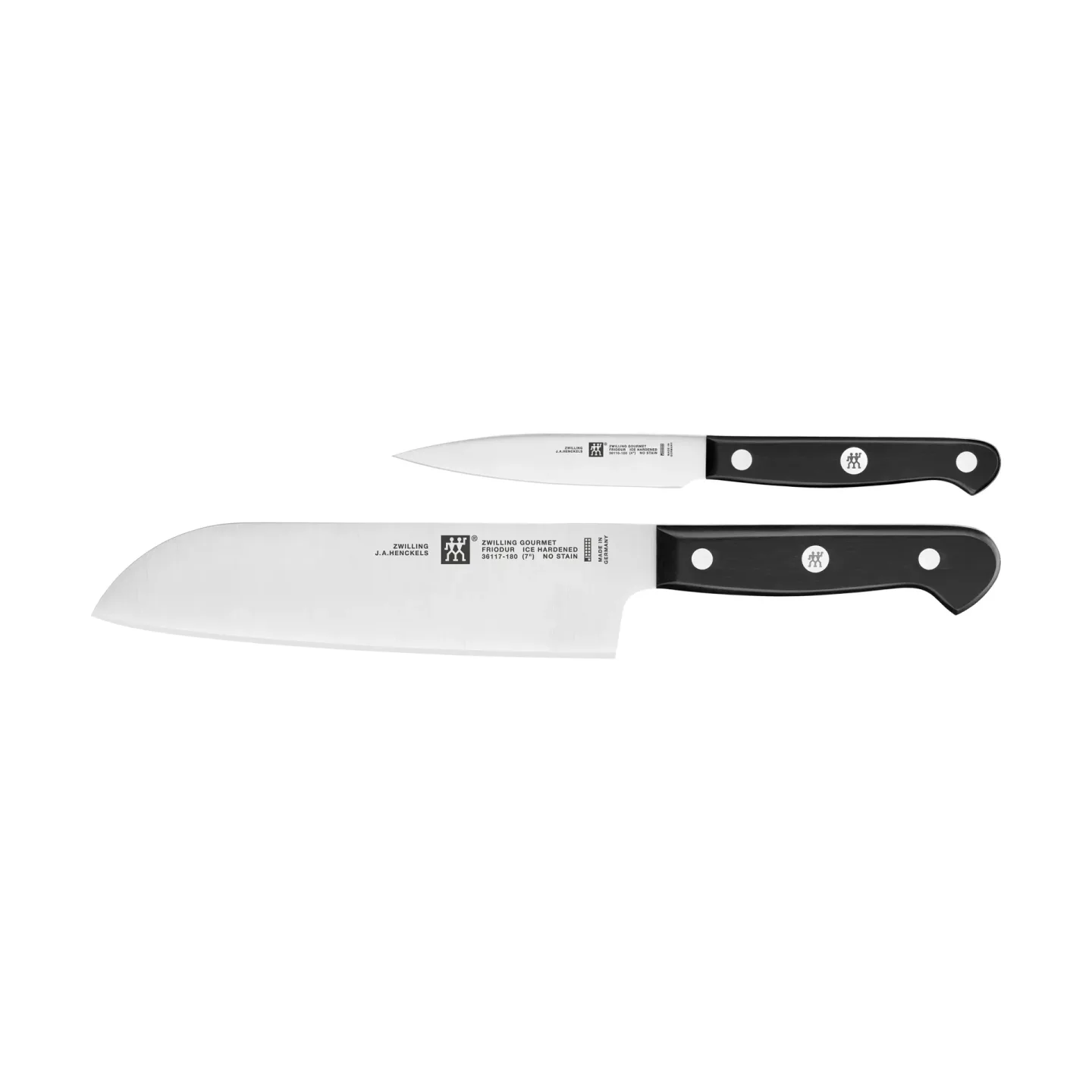 Zwilling Zwilling Gourmet Messerset 2-teilig Schwarz-Edelstahl