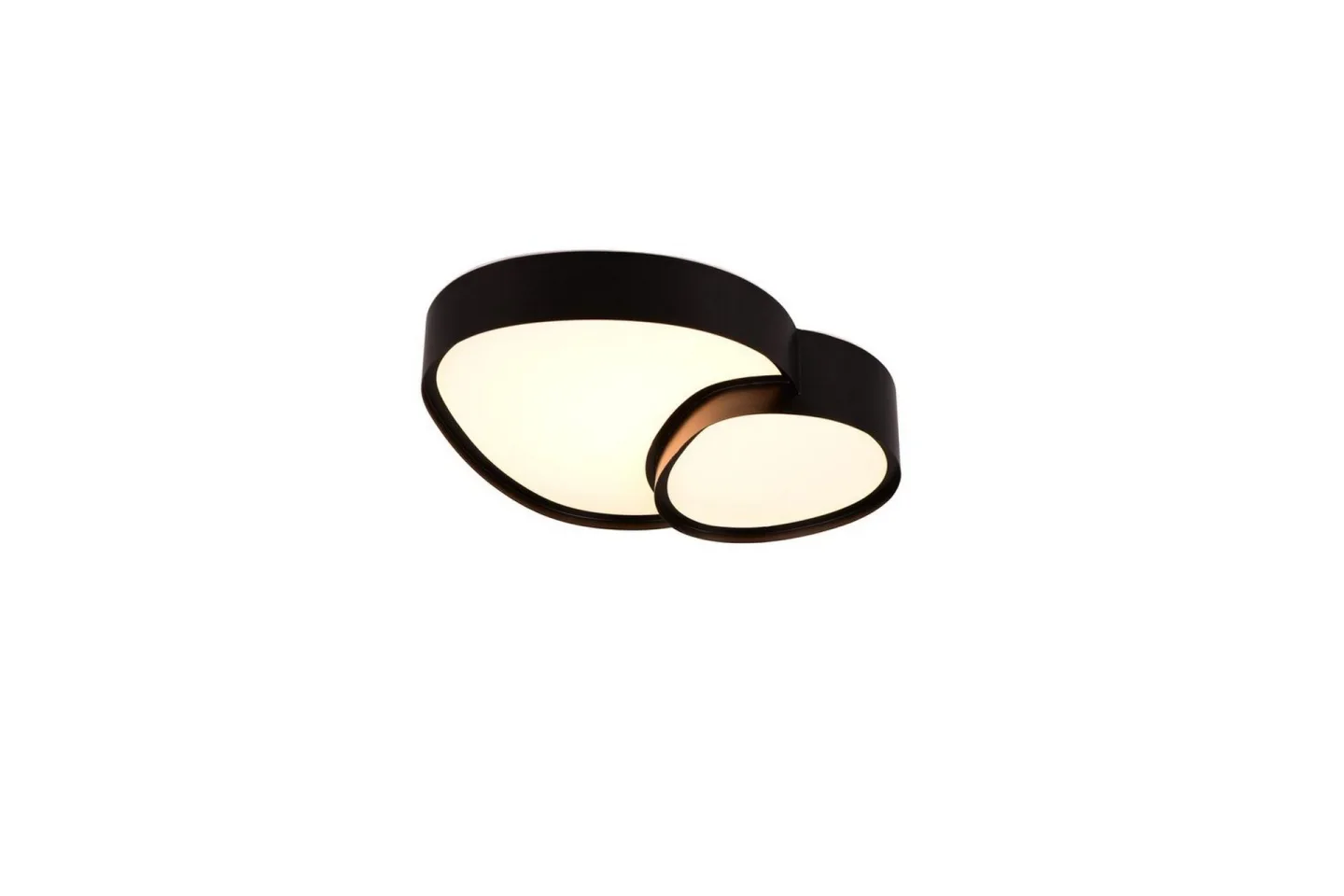 Taklampa TRIO Rise 43 cm, Mattsvart - 43 cm, Mattsvart