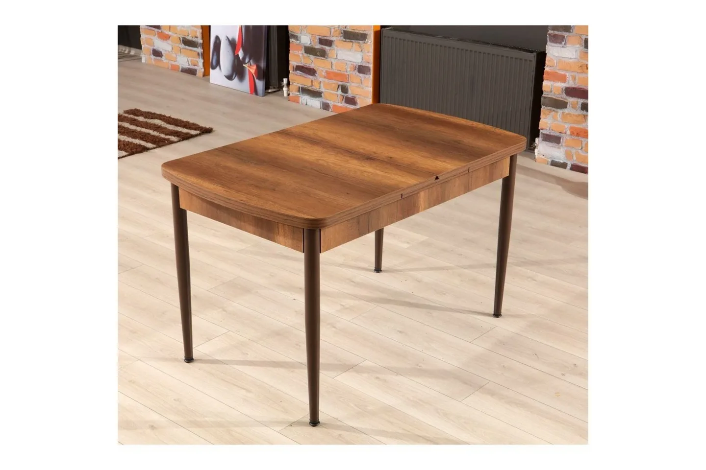 Amerbach Matbord 132 cm Rektangulär - Valnöt/Brun