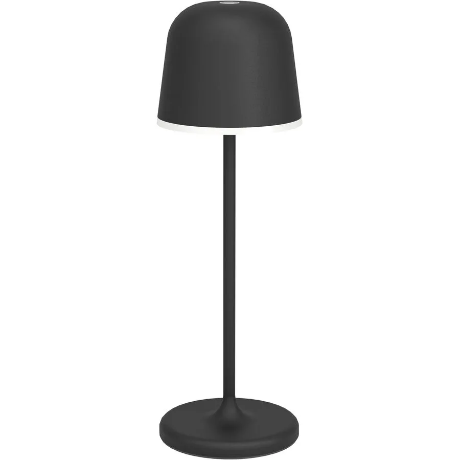Eglo Aussenlampe Mannera Schwarz Aluminium/Stahl 34 cm - LED - Lichtfarbe: Warmweiss - LED Energiesparlampen