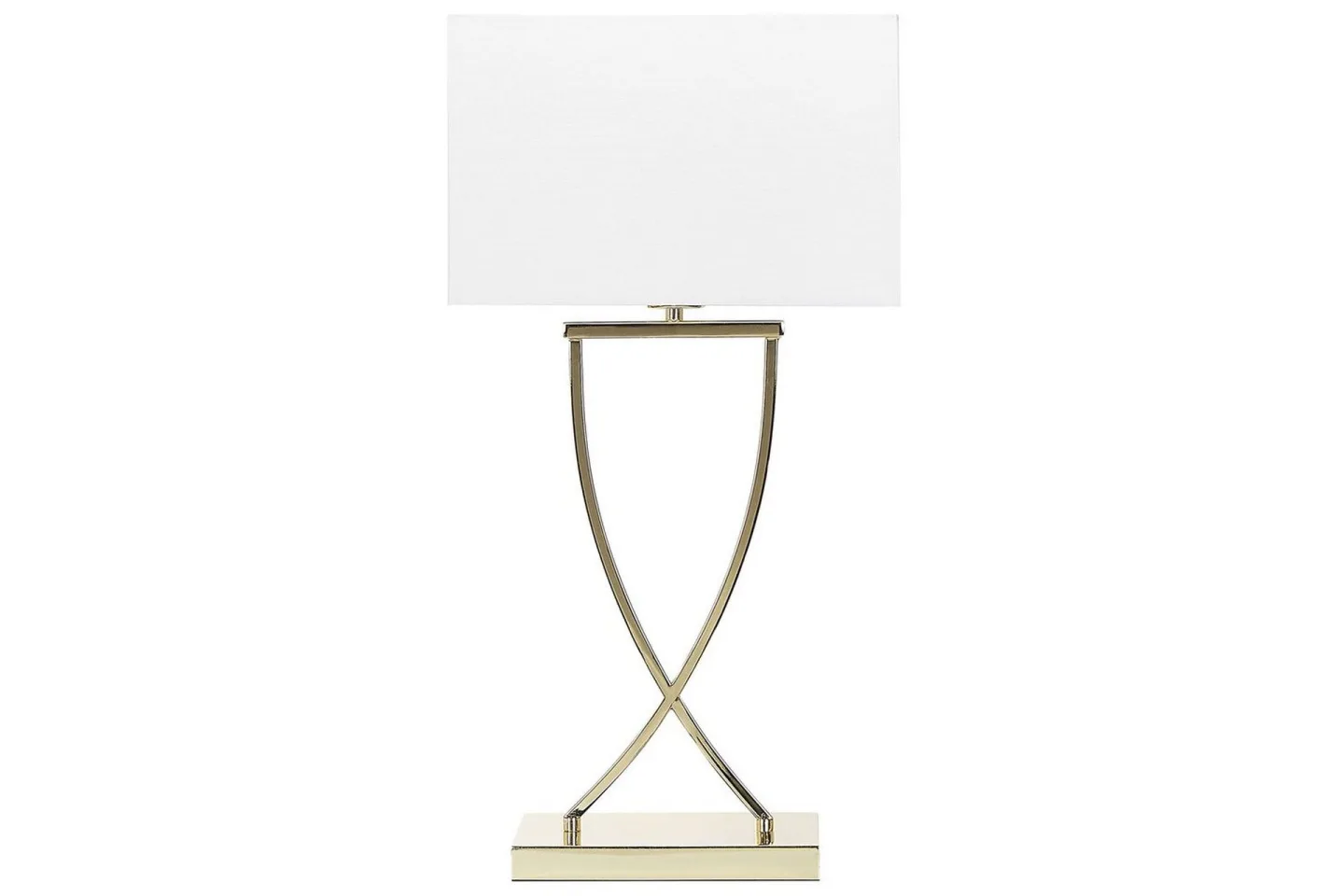 Sirene Bordslampa 62 cm E27 - Mässing/Vit