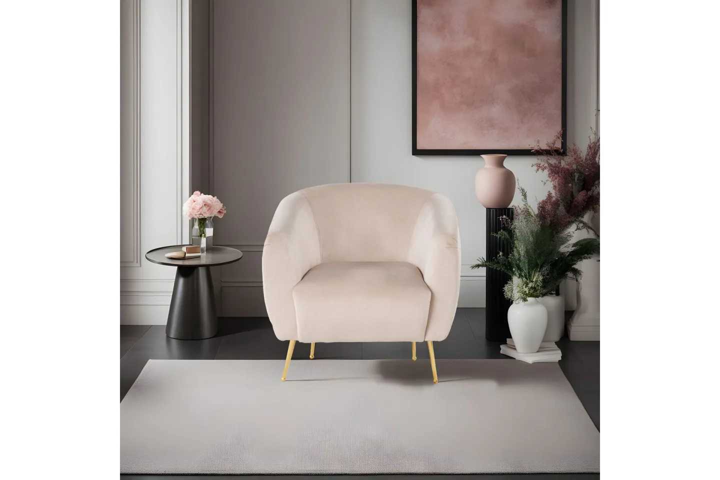 Narayn Fåtölj - Beige
