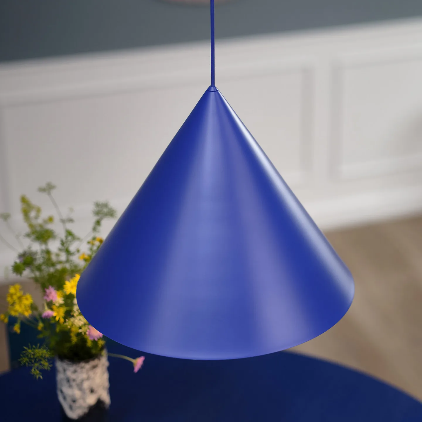 Frandsen Benjamin Xl Pendelleuchte Ø46 cm Atomic Blue, Ø46 cm