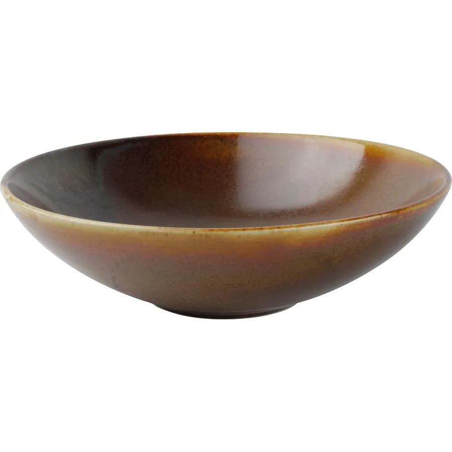 Fine2Dine Schalen-Set Escura Braun Porzellan 20.5 cm 6 cm