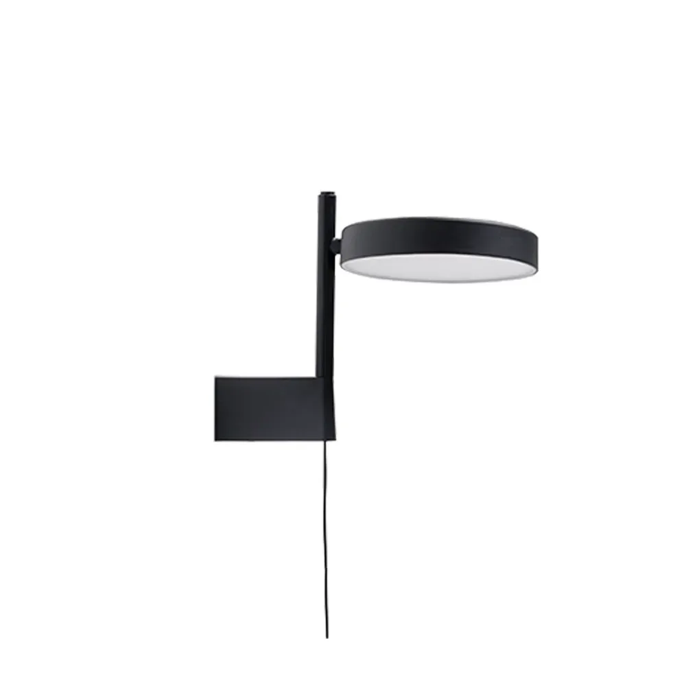 Wastberg+ w182 Pastille br1 vägglampa graphite black, kort arm