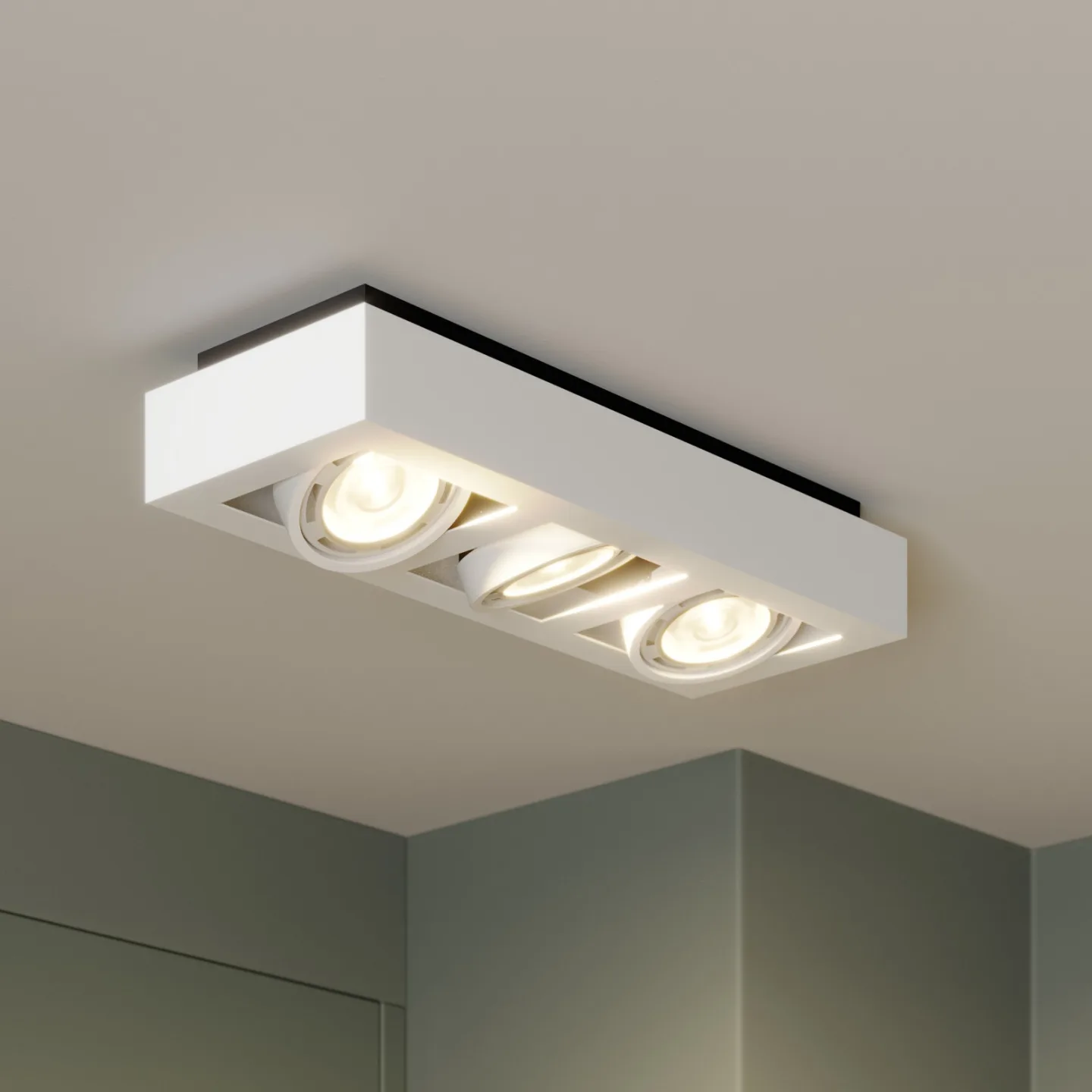 Ronka 3 Plafond White - Arcchio - Vardagsrum - Modern - Metall - Vinklad
