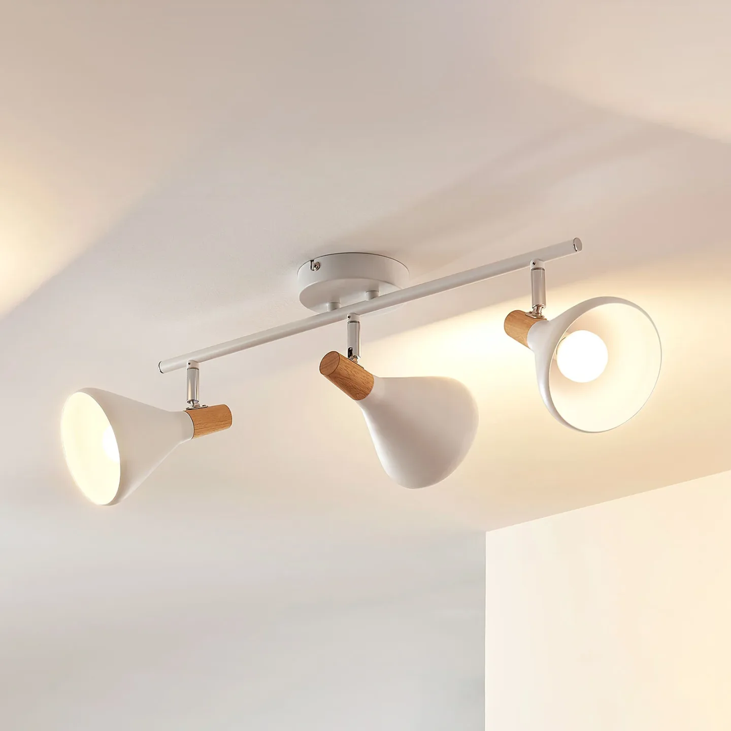 Arina 3 Deckenleuchte White - Lindby - Schlafzimmer - Modern - Metall - Mehrflammig