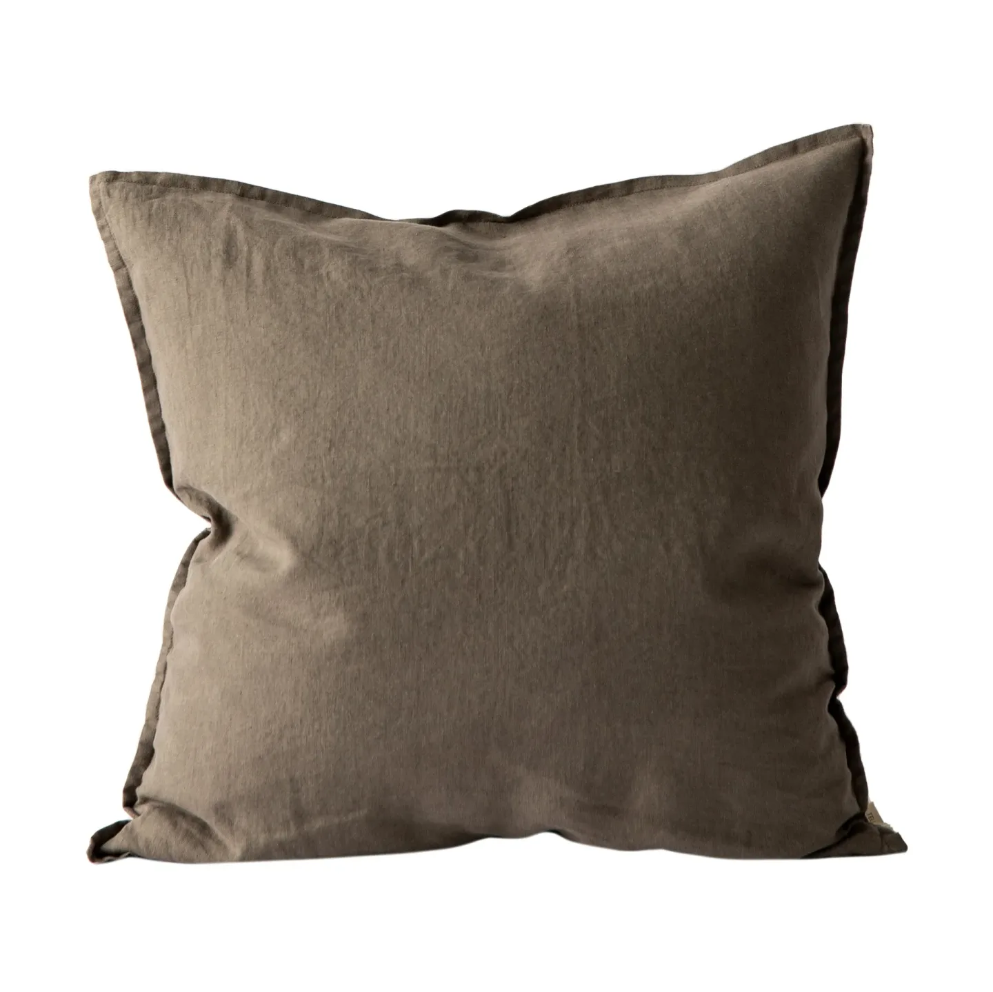 Tell Me More Washed linen Kissenbezug 50 x 50cm Taupe