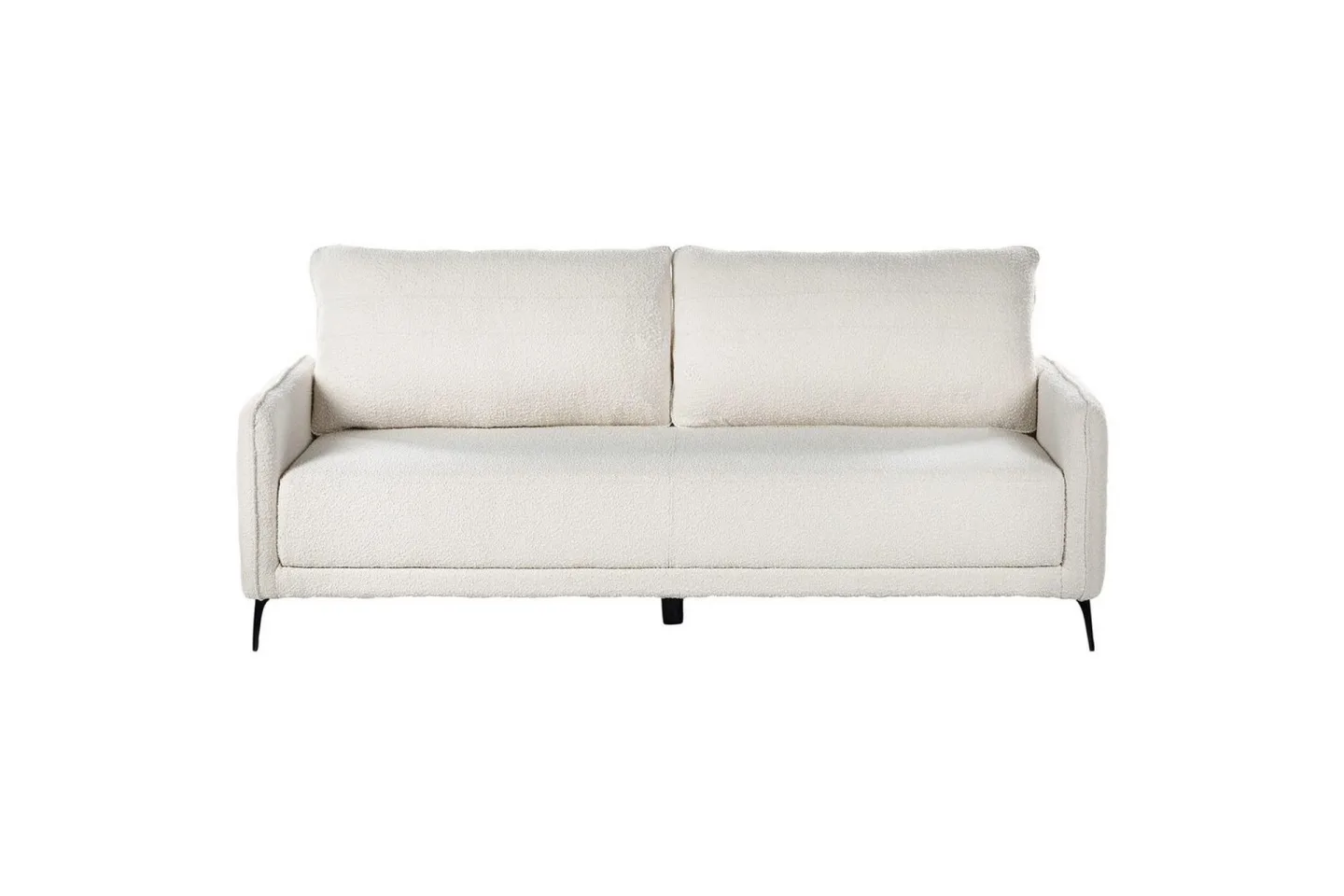 Bäddsoffa Heming Vit, Svart - Vit