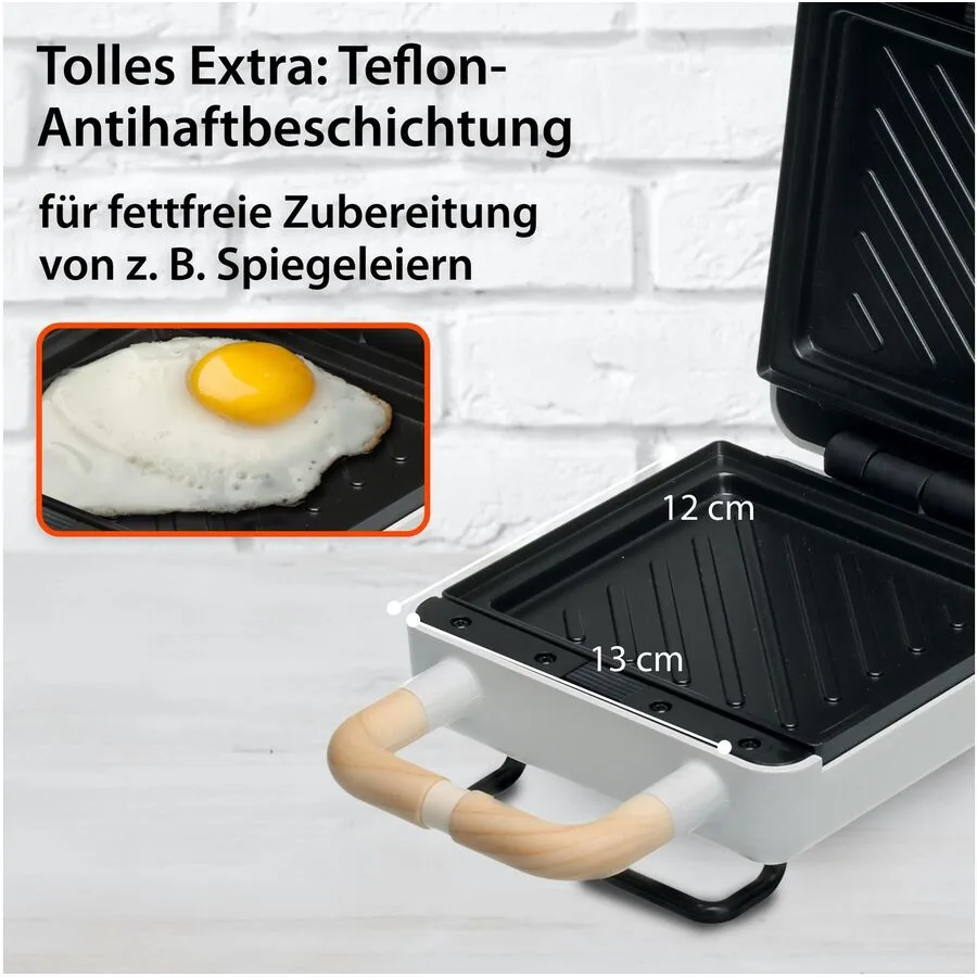 Waffeleisen ADE - Farbe: Weiss - Material: ABS