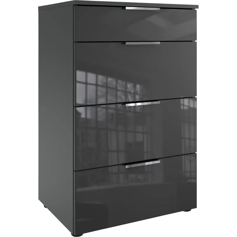 Kommode Sanko graphit Holzwerkstoff B 54 H 84 cm