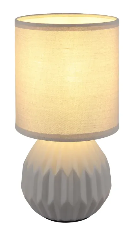 Globo Lighting - Sylas 23cm - Bordslampa - Grå