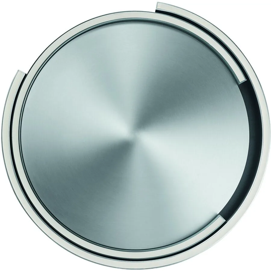 Designer-Deckenlampe Bankamp Rings aluminium matt dimmbar D 55 cm - Farbe: Alu matt - LED - Lichtfarbe: Extra warmweiss - Material: Aluminium/Acryl -
