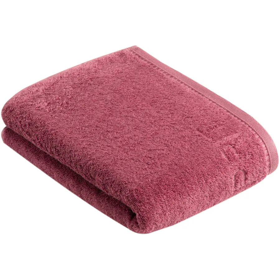 Esprit Duschtuch Modern Solid brombeer Baumwolle