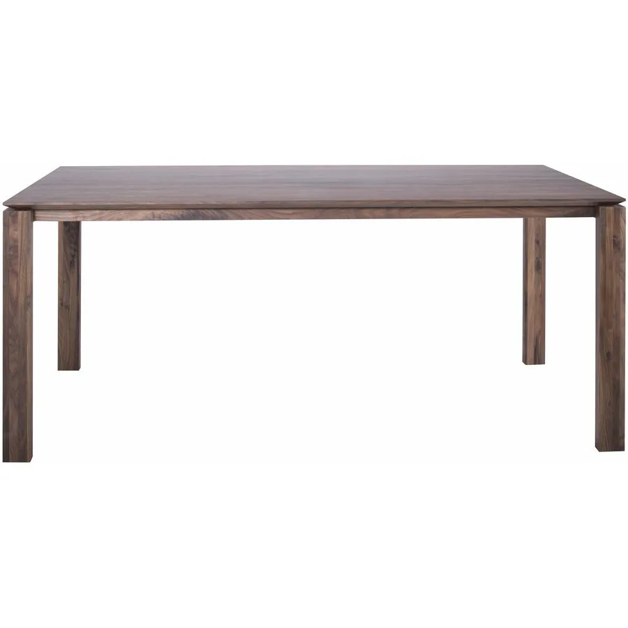 Esstisch Alvaro Braun Holz 160 cm - Farbe: Nussbaum
