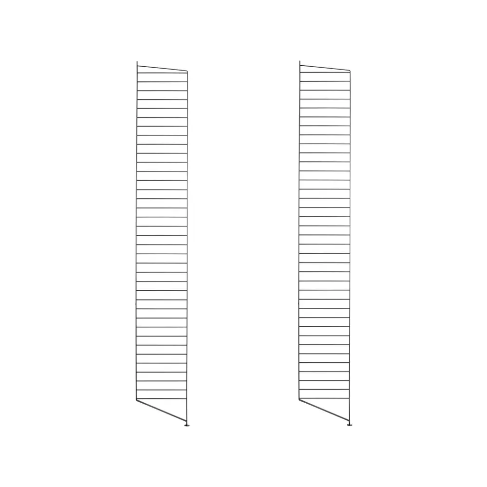 String String golvgavel svart, 200x30 cm, 2-pack