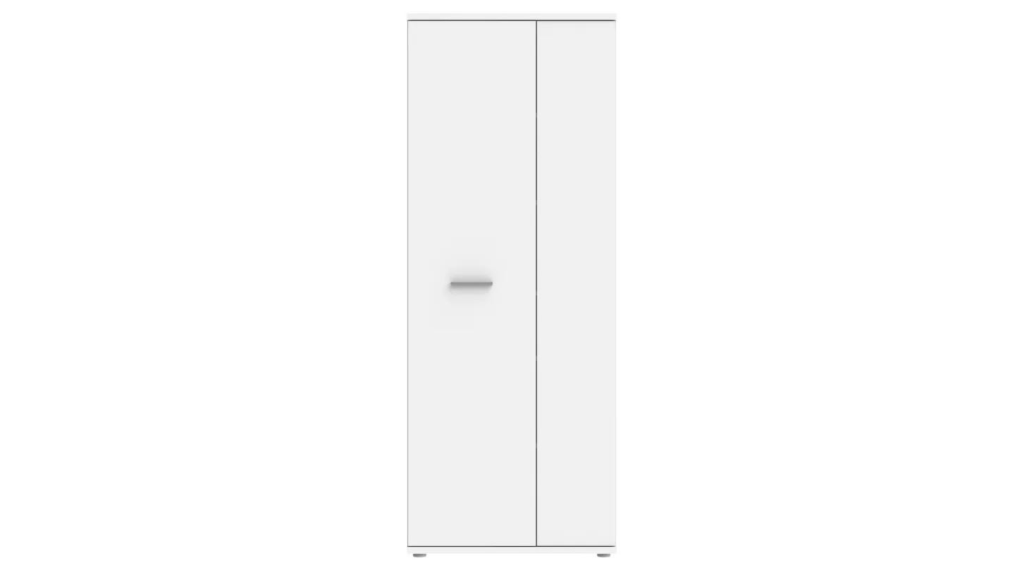 Mehrzweckschrank weiß 69 x 179 cm 5 Einlegeböden - NET