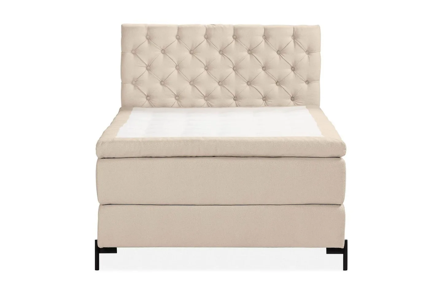 Oslo Lyx Sängpaket Kontinentalsäng 140x200 cm - Beige