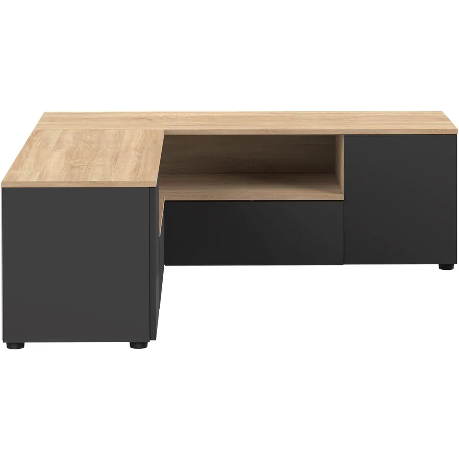 TV-Möbel Meduris Eiche Dekor Holzwerkstoff B 130 cm