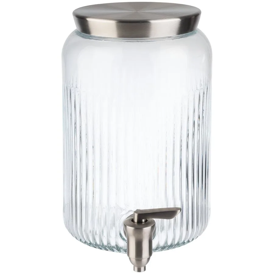 Getränkespender Aps Transparent Edelstahl/Glas 3.8 l