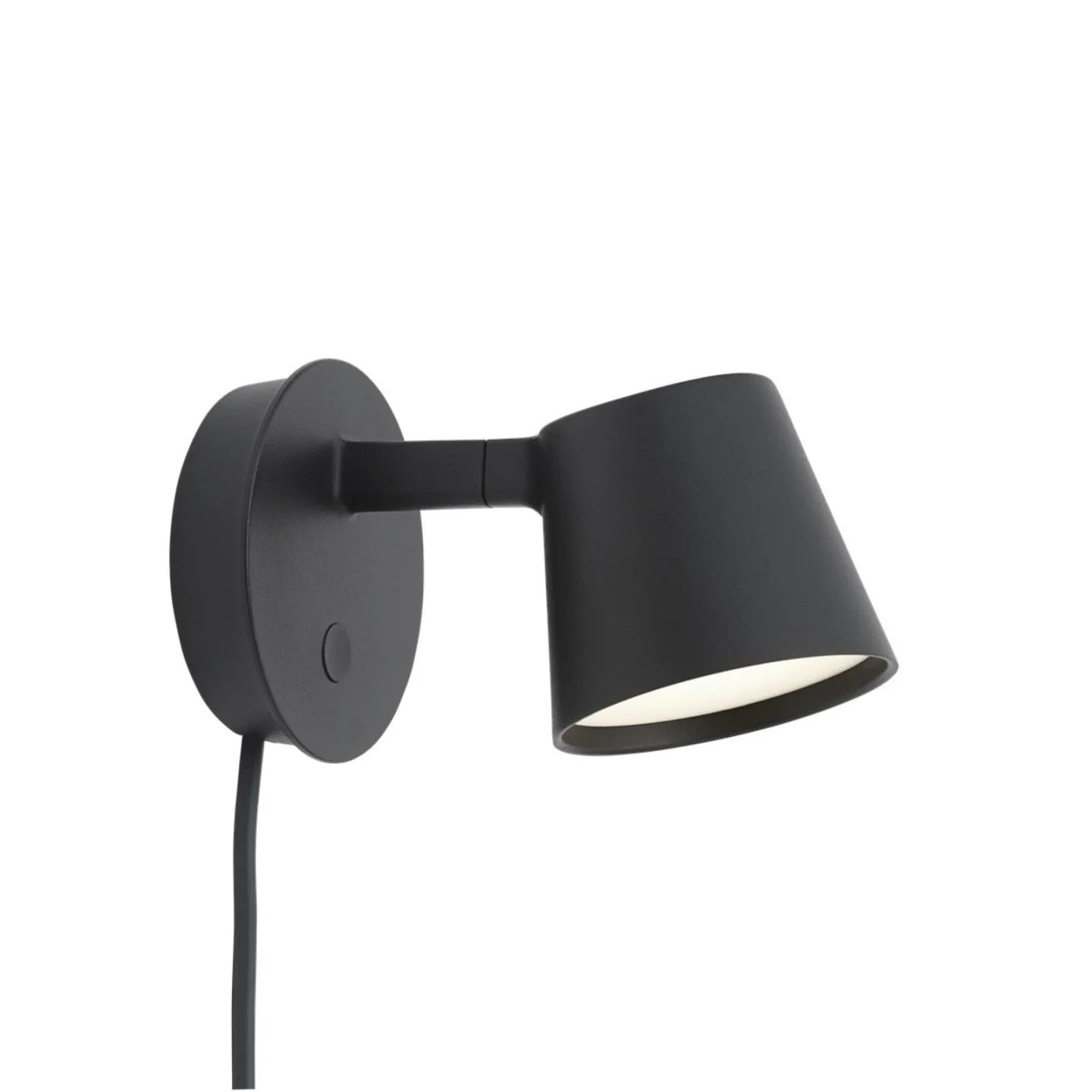 Tip Væglampe Black - Muuto - Stue - Aluminium