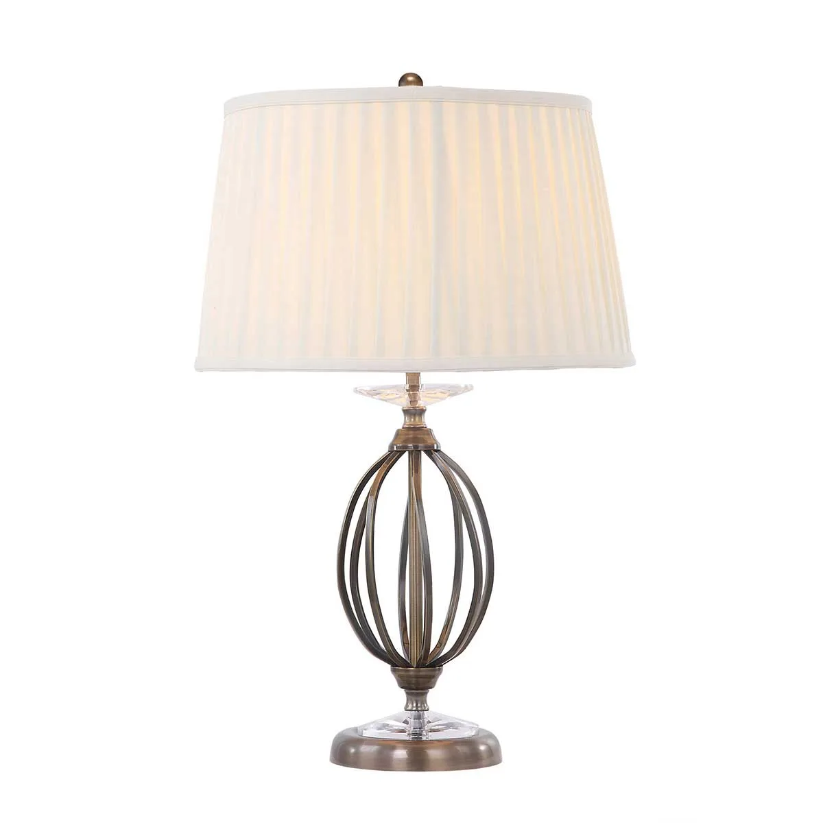 Elstead Lighting - Aegean 58cm - Bordslampa - Antik mässing