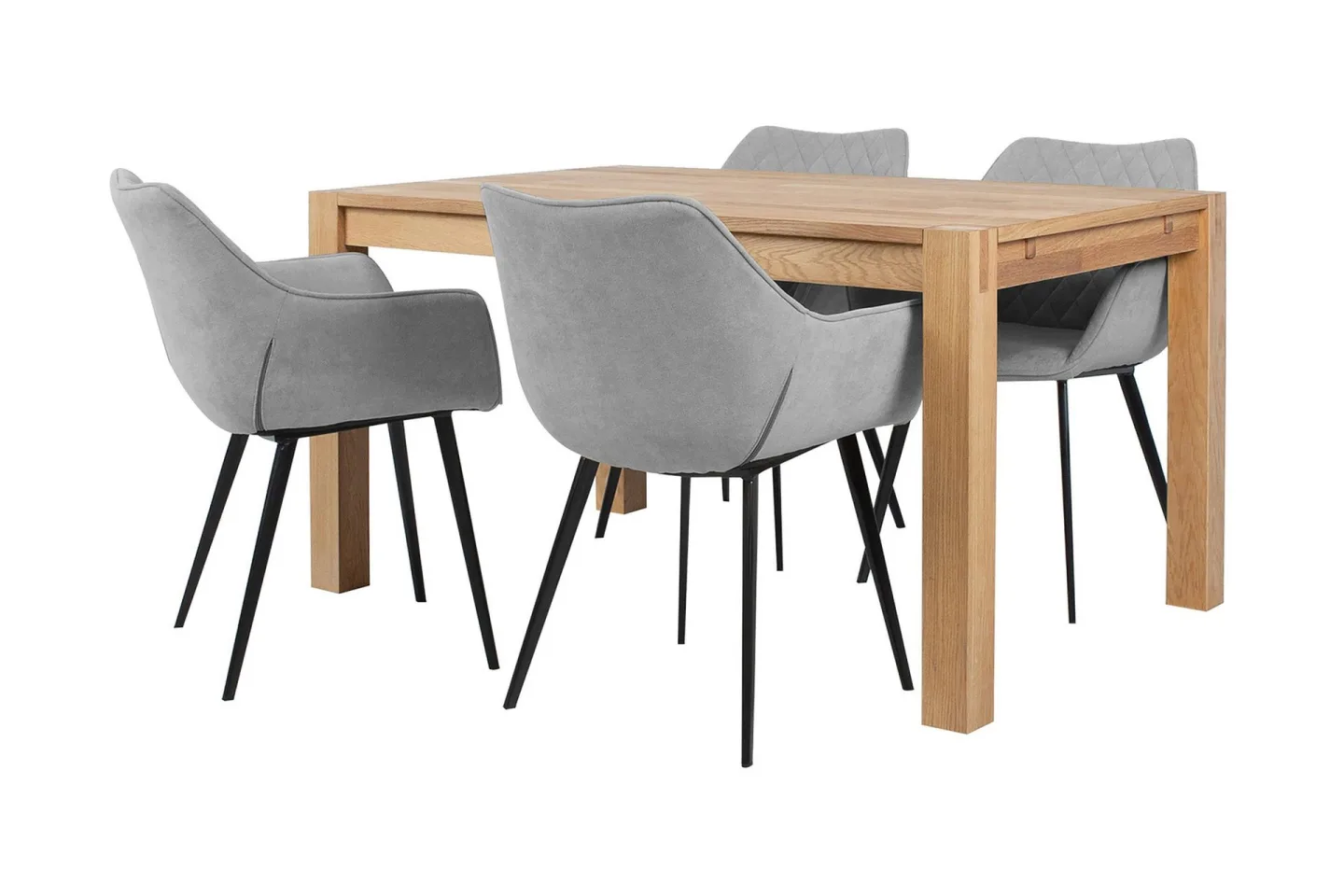 Matgrupp Chicago New med 4 stolar -