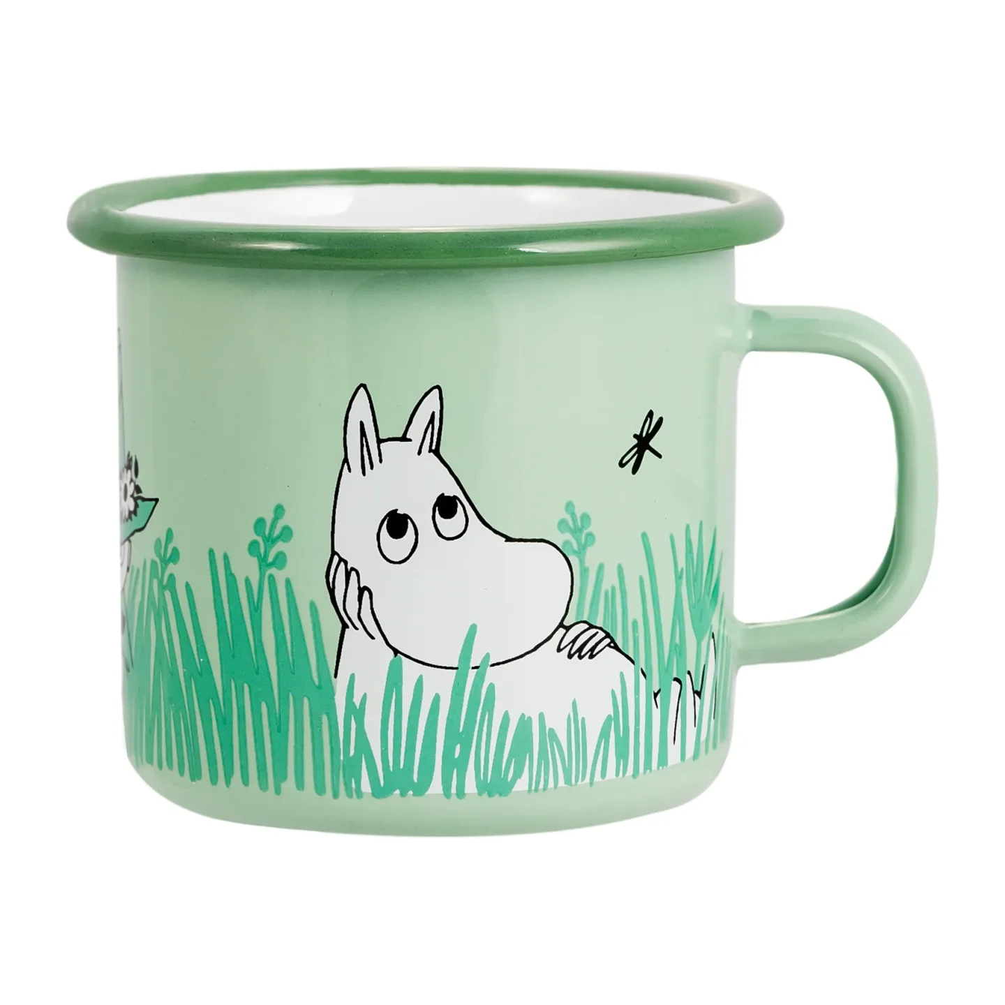 Muurla Boys Emaille Tasse 25cl Grün