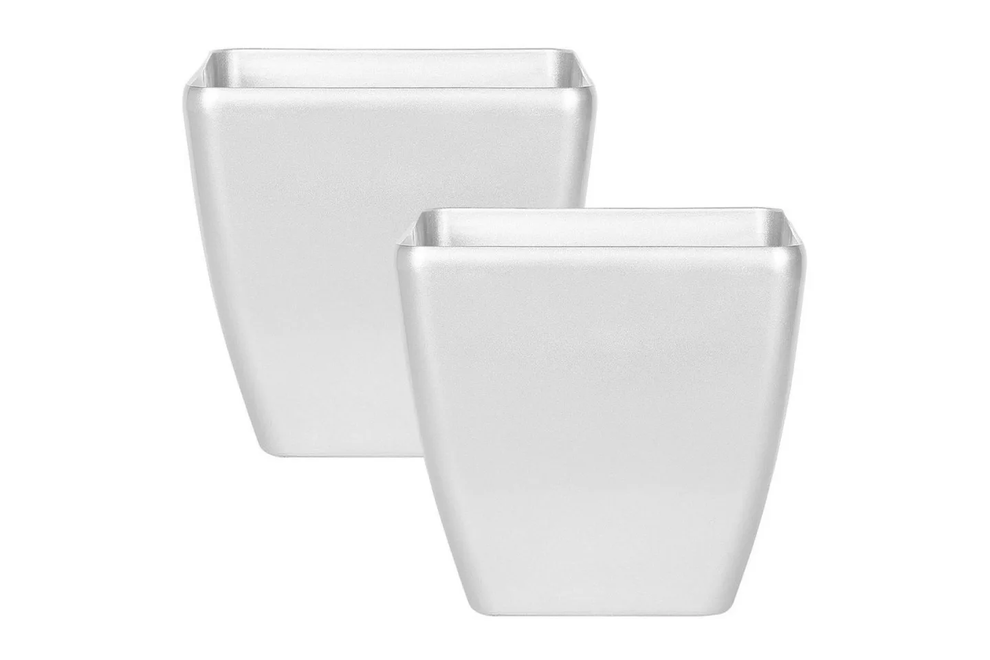 Trädgårdskruka Astras set om 2 42x42x41 cm - 42x42x41 cm