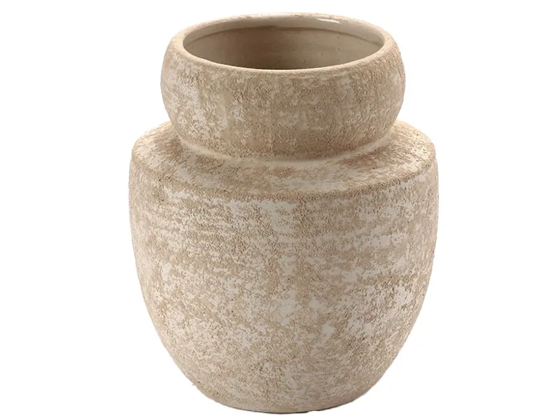 Vase ANAIS 15.3x15.3x17.8cm natürliches holz