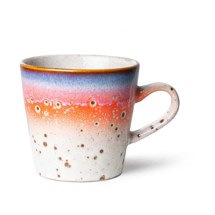 HKliving 70's Americano-Tasse 27 cl Asteroids