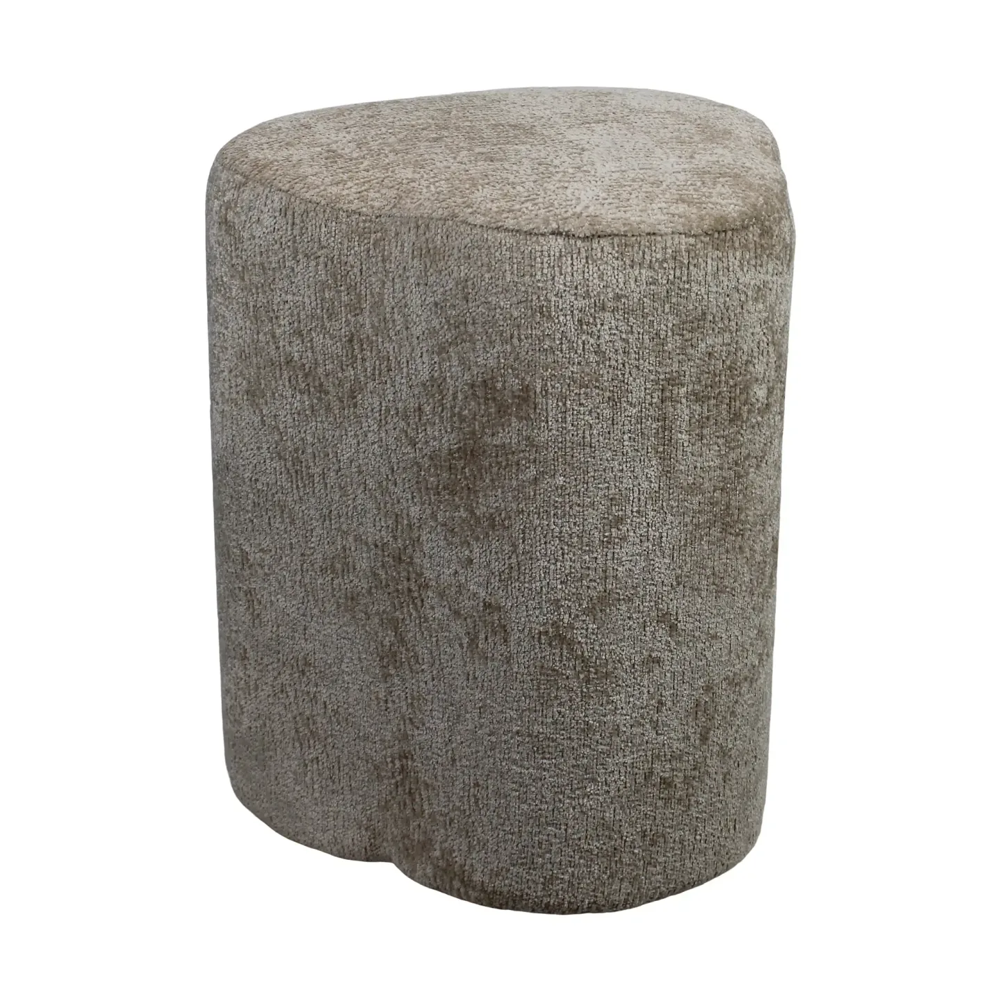 Decofinder Pouf Stoff Beige H: 48 cm | Schubiger Möbel